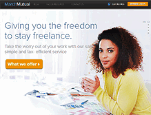 Tablet Screenshot of marchmutual.com